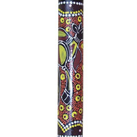 Bamboo Didgeridoo With Aboriginal Dot Art Painted
