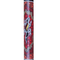 Bamboo Didgeridoo With Aboriginal Dot Art Painted