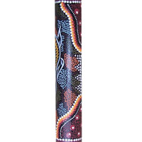 Bamboo Didgeridoo With Aboriginal Dot Art Painted
