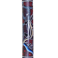 Bamboo Didgeridoo With Aboriginal Dot Art Painted
