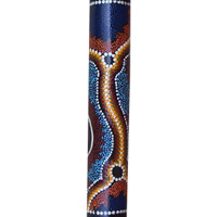Bamboo Didgeridoo With Aboriginal Dot Art Painted