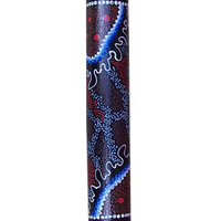 Bamboo Didgeridoo With Aboriginal Dot Art Painted