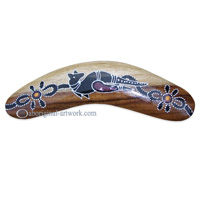 Dot Art Boomerang Magnet