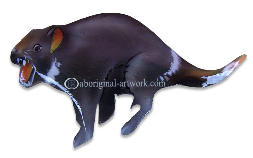 Airbrushed Magnet
