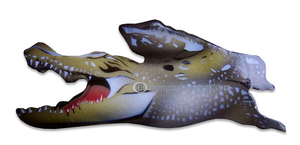 Airbrushed Magnet
