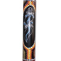 Bamboo Didgeridoo With Aboriginal Dot Art Painted