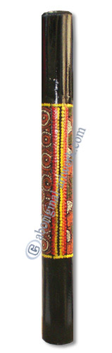 Bamboo Didgeridoo With Aboriginal Dot Art Painted