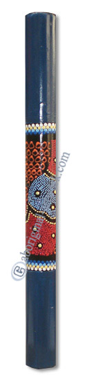 Bamboo Didgeridoo With Aboriginal Dot Art Painted