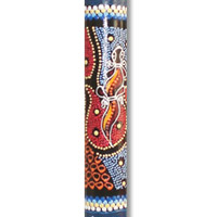 Bamboo Didgeridoo With Aboriginal Dot Art Painted