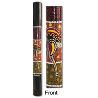 Bamboo Didgeridoo With Aboriginal Dot Art Painted