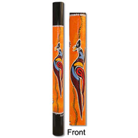 Bamboo Didgeridoo With Aboriginal Dot Art Painted