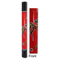 Bamboo Didgeridoo With Aboriginal Dot Art Painted
