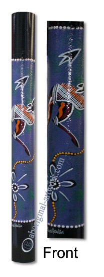 Bamboo Didgeridoo With Aboriginal Dot Art Painted