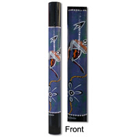Bamboo Didgeridoo With Aboriginal Dot Art Painted