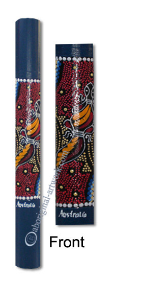 Bamboo Didgeridoo With Aboriginal Dot Art Painted