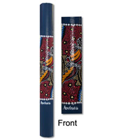 Bamboo Didgeridoo With Aboriginal Dot Art Painted