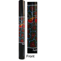 Bamboo Didgeridoo With Aboriginal Dot Art Painted