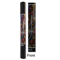 Bamboo Didgeridoo With Aboriginal Dot Art Painted