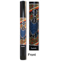 Bamboo Didgeridoo With Aboriginal Dot Art Painted