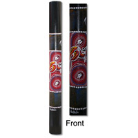 Bamboo Didgeridoo With Aboriginal Dot Art Painted
