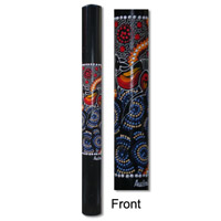 Bamboo Didgeridoo With Aboriginal Dot Art Painted
