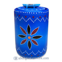 Terracotta Bowl With Aboriginal Dot Painted