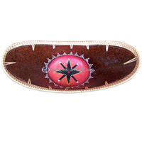 Terracotta Bowl With Aboriginal Dot Painted
