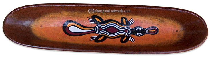Terracotta Bowl With Aboriginal Dot Painted