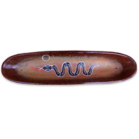 Terracotta Bowl With Aboriginal Dot Painted