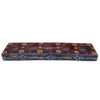 Terracotta Candle Holder With Aboriginal Dot Painted