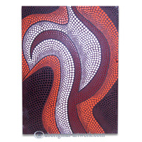 Aboriginal Dot Art Painting On Canvas