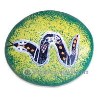 Aboriginal Handpainted Message Stone