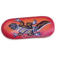 Aboriginal Handpainted Message Stone