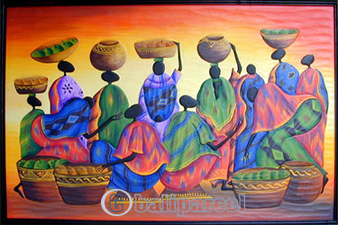 Wooden Painting