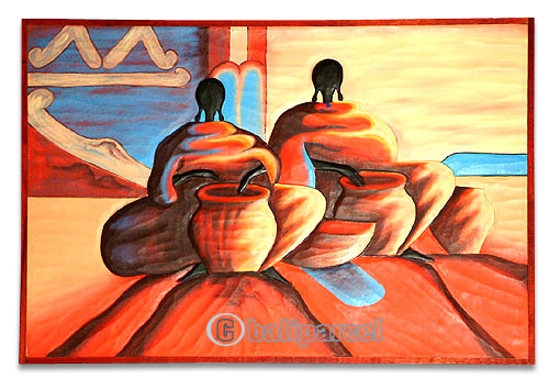 Wooden Painting