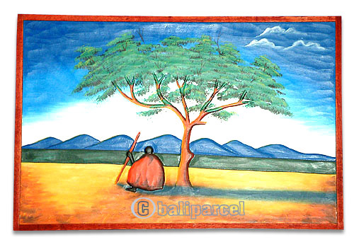 Wooden Painting