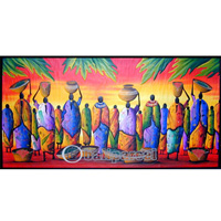 Wooden Painting