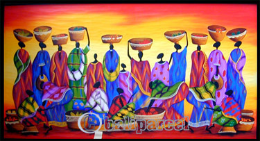 Wooden Painting