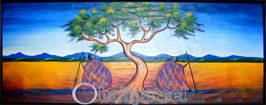 Wooden Painting