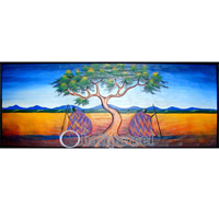 Wooden Painting