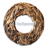 Driftwood Round Mirror