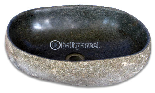 Natural River Stone Wash Basin