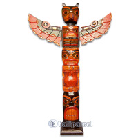Native American Carving, Handcarved From Albesia Wood