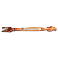 Wooden Hand For Scratching Backs, Handcrafted From Hibiscus Wood
