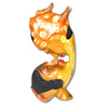 Wooden Balinese Salya, Handcrafted From Hibiscus Wood