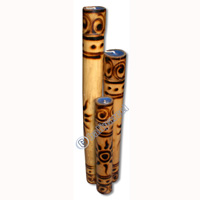 Bamboo Candle Set Of 3