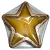 Star Candle In Terracotta