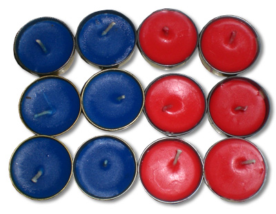 Hibiscus Candle Set Of 12