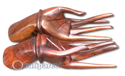 Wooden Ring Display Set Of 2, Handmade From Sono Wood