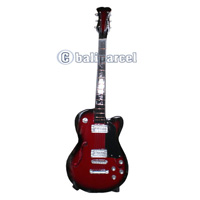 Gipson Guitar With Stand, Miniature Of Music Instrument
